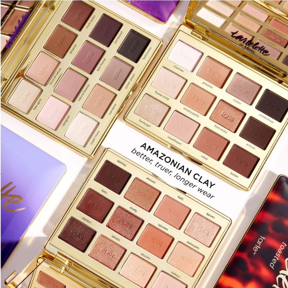 NiB tarte tartelette toasted Amazonian clay eyeshadow palette - Picture 7 of 9